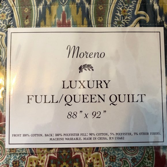 Moreno Luxury Quilt Full/Queen - Picture 5 of 5